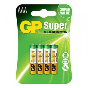 GP Super Alkaline Battery - Bateria alkaliczna AAA, 1.5 V (4 szt.) - 2853256066