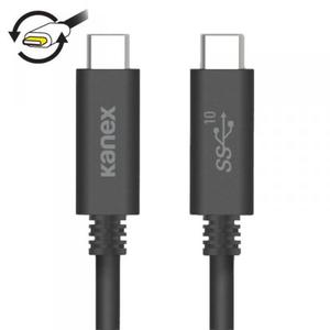 Kanex USB-C ChargeSync Cable - Kabel USB-C do adowania & synchronizacji danych, 5.0 A, 10 Gbps, 1 m (Black) - 2853762217