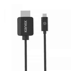 Kanex Premium USB-C to HDMI Cable - Kabel USB-C na HDMI, 4K, 30 Hz, 2 m (Black) - 2858148667