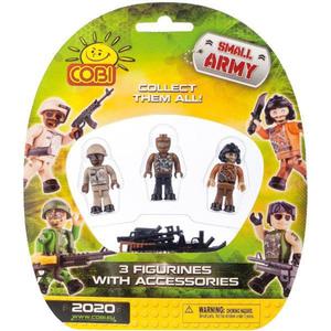 Small Army 3 Figurki z akcesoriami - 2857504080