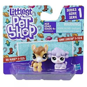 Littlest Pet Shop Dwupak, Lamb & Horse - 2857920668