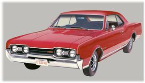 Model Plastikowy Do Sklejania AMT (USA) - 1967 OLDS 442 W-30 - 2855511494