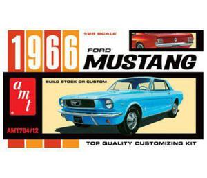 Model Plastikowy Do Sklejania AMT (USA) - 1966 Ford Mustang - 2855511518