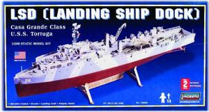 Model Plastikowy Do Sklejania Lindberg (USA) - Landing Ship Dock - 2855511564
