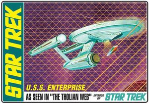 Model Plastikowy Do Sklejania AMT (USA) - Star Trek TOS U.S.S. Enterprise Tholian Web Edition - 2855511572