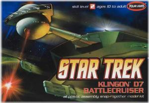 Model Plastikowy Do Sklejania Polar Lights (USA) - Krownik Star Trek Klingon D7 - 2855511573