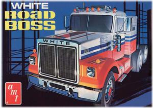 Model Plastikowy Do Sklejania AMT (USA) - Cignik siodowy White Road Boss Truck - 2855511583