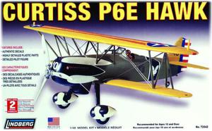 Model Plastikowy Do Sklejania Lindberg (USA) Samolot Curtiss P6E - 2855511593