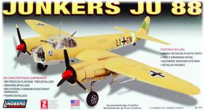 Model Plastikowy Do Sklejania Lindberg (USA) Samolot Junkers Samolot Junkers JU-88 - 2855511595