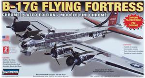 Model Plastikowy Do Sklejania Lindberg (USA) B-17 Flying Fortress (Wykoczenie chrome) - 2855511599