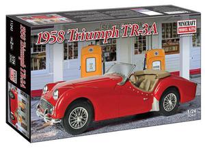 Model plastikowy - Samochd 1958 Triumph TR-3A - Minicraft - 2855512392