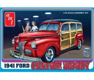 Model plastikowy - Samochd 1941 Ford Woody - AMT - 2855512403