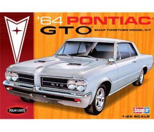 Model Plastikowy - Samochd 1964 Pontiac GTO Hardtop Snap - Polar Lights - 2855512409