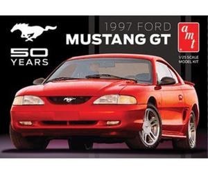 Model plastikowy - Samochd 1997 Ford Mustang GT "50th Anniversary" - AMT - 2855512418