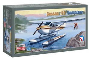 Model plastikowy - Samolot (hydroplan) Cessna 172 - Minicraft - 2855512442