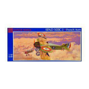 Model plastikowy - Samolot SPAD XIIIC.I French Aces - Glencoe Models - 2855512453