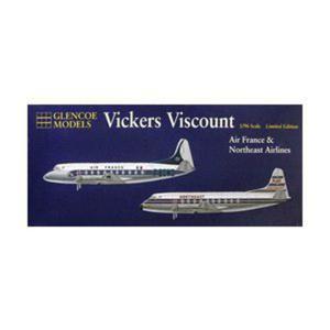 Model plastikowy - Samolot Vickers Viscount - Air France - 2855512458