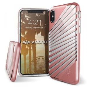 X-Doria Revel Lux - Etui iPhone X (Rose Gold Rays) - 2857504154