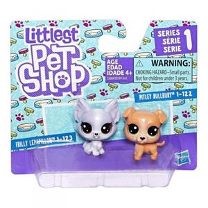 Littlest Pet Shop Dwupak, Pitbull and Papillion - 2857920723