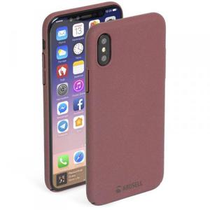 Krusell Sandby Cover - Etui iPhone X (Rust) - 2857504303