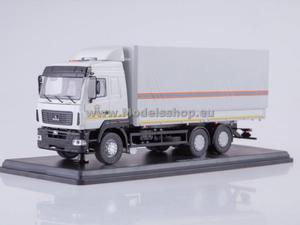 MAZ-6312 Flatbed Truck with Tent (facelift) MCS - 2857504332