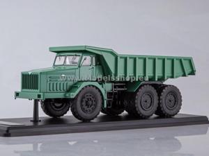 Soviet Quarry Dump Truck MAZ-530 (40 tons) (green) - 2857504337