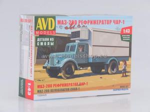 MAZ-200 with Refridgerator CHAR-1 model kit - 2857504361