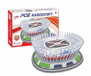 Puzzle 3D Stadion PGE Narodowy, 105 elementw - 2857921045