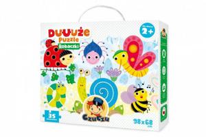 Duuue puzzle Robaczki 35 elementw - 2857921103