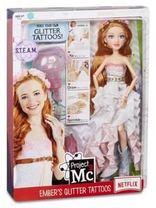 PROJECT MC2 Eksperyment z lalk, Ember's Glitter Tatoos - 2858613859