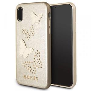 Guess Studs & Sparkles - Etui iPhone X (beowy) - 2858613937