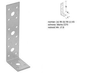 Domax KL4 Ktownik ciesielski cznikowy 10szt 4074 90x90x65 - 2867090283