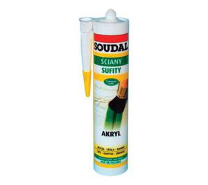 SOUDAL Akryl szary 300ml - 2832319857