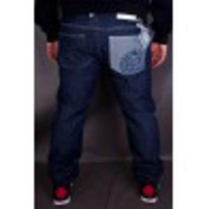 SPODNIE JEANS MASS DENIM POCKET CIEMNE 5266 - 2317081669