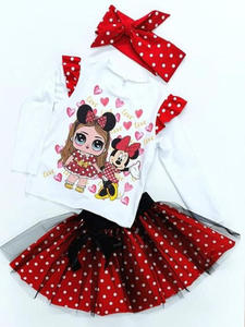 Komplet 3w1 LOL i MINNIE z opask pin up - 2861100121