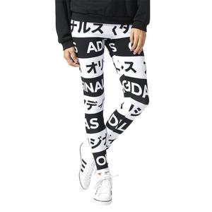 Legginsy damskie Adidas Originals Typo leginsy getry sportowe - 2832466568