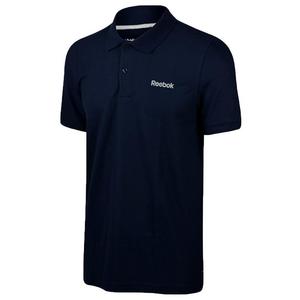 Koszulka polo Reebok El Classic Pique mska t-shirt sportowy polówka - granatowy