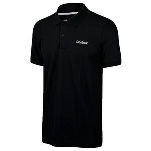 Koszulka polo Reebok El Classic Pique mska t-shirt sportowy polwka - czarny - 2835786694