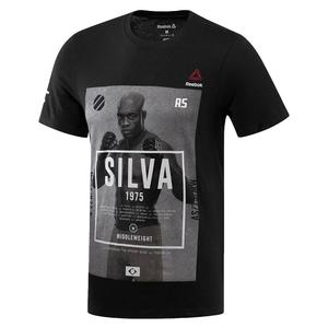 Koszulka Reebok Combat UFC Silva Fan Character mska t-shirt sportowy - 2837207616