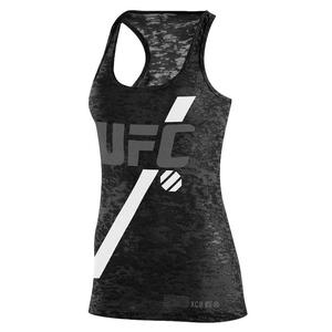 Koszulka Reebok Combat UFC Tank damska bokserka t-shirt top sportowy - siwy