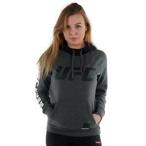 Bluza Reebok Combat UFC Fan Logo Hoodie damska dresowa sportowa z kapturem - 2837974242