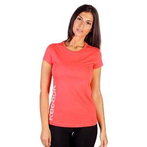 Koszulka Reebok Logo damska t-shirt sportowy do biegania fitness - 2841685779