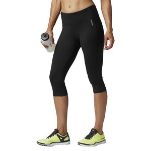 Legginsy 3/4 Reebok Sport Essentials Capri damskie getry termoaktywne - 2845313511