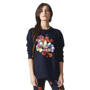 Bluza Adidas Originals Floral damska dresowa sportowa - 2845550662