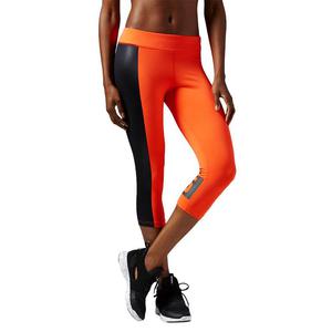 Spodnie 3/4 Reebok Dance Capri damskie legginsy getry sportowe termoaktywne - 2851009271