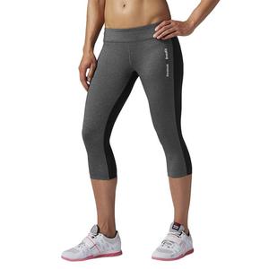 Spodnie 3/4 Reebok CrossFit Chase Capri damskie legginsy getry termoaktywne - 2852491888