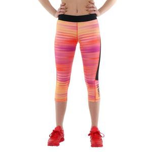 Spodnie 3/4 Reebok Gymana Capri damskie legginsy getry sportowe termoaktywne - 2858172468