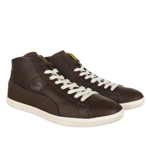 Buty Puma Glyde Leather MID mskie trampki skrzane - 2832465258