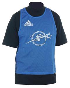 Koszulka treningowa Adidas Chasuble FFF sportowa - niebieski, blue - 2832465278