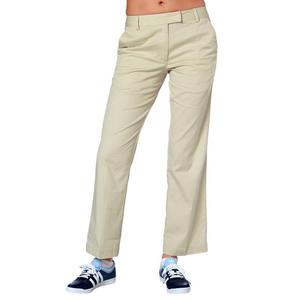 Spodnie Adidas Stretch Pant damskie sportowe cygaretki baweniane - ekri - 2832465325